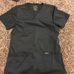 Pewter Gray scrub top
